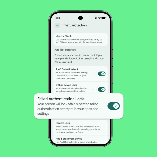 Android primește actualizări îmbunătățite pentru protecția împotriva furtului
