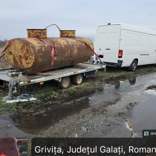 Amendă de 6.000 de lei în Grivița pentru poluare