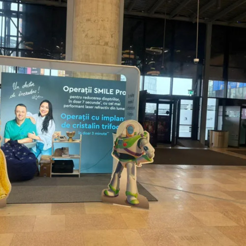 Testare gratuită a vederii pentru copii la Iulius Mall Cluj-Napoca