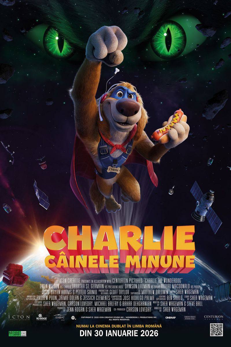 Cinema Independența din Târgoviște lansează filmul „Charlie, câinele minune”
