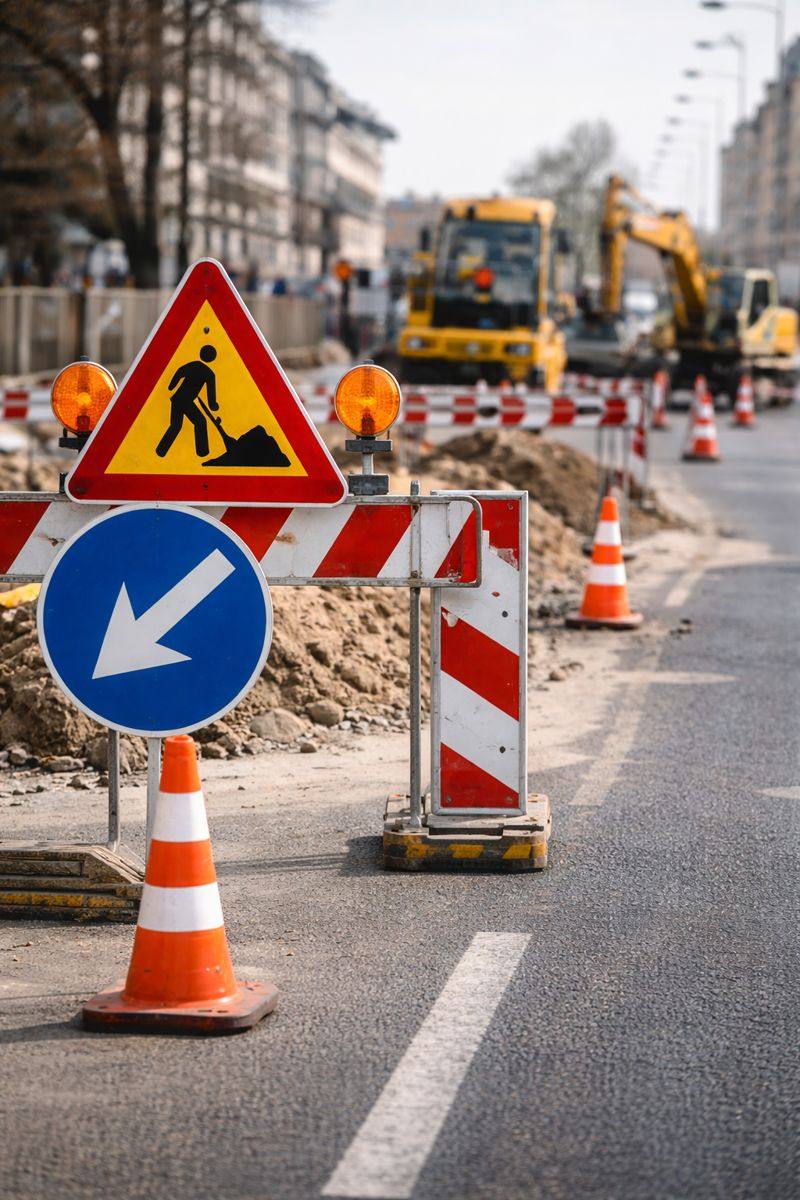 Restricții temporare de circulație pe DJ 716 în Brănești