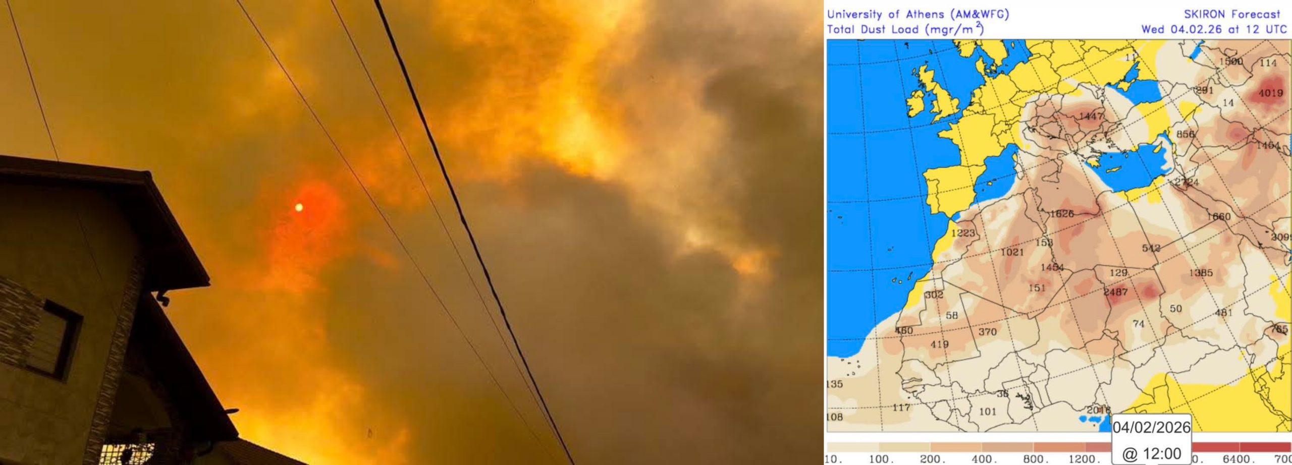 Praful saharian va afecta România din 3 februarie 2026