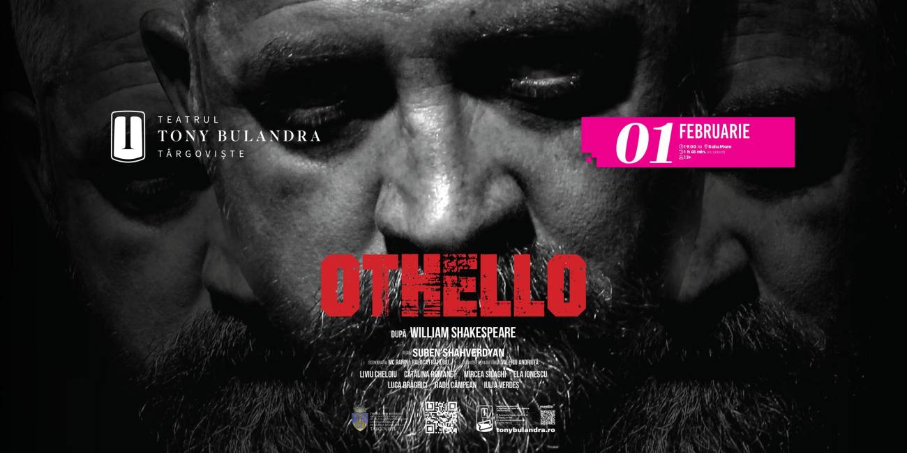 Othello, o producție captivantă la Teatrul Tony Bulandra
