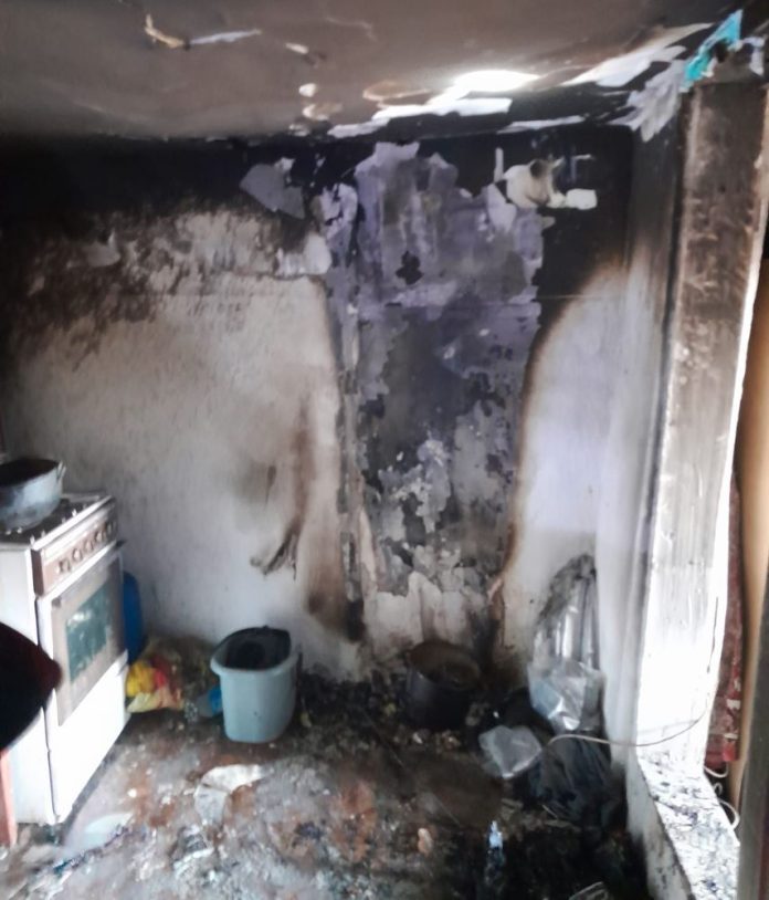 Incendiu devastator în comuna Popești, o victimă găsită carbonizată