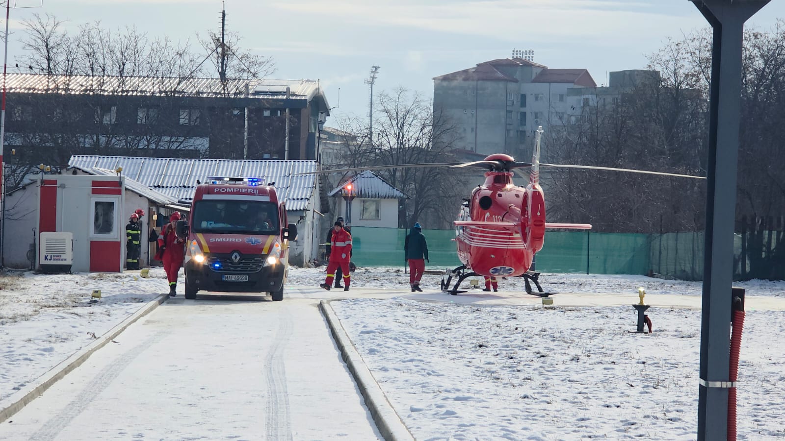Urgent: Elicopter SMURD chemat la Botoșani pentru un copil în stare critică