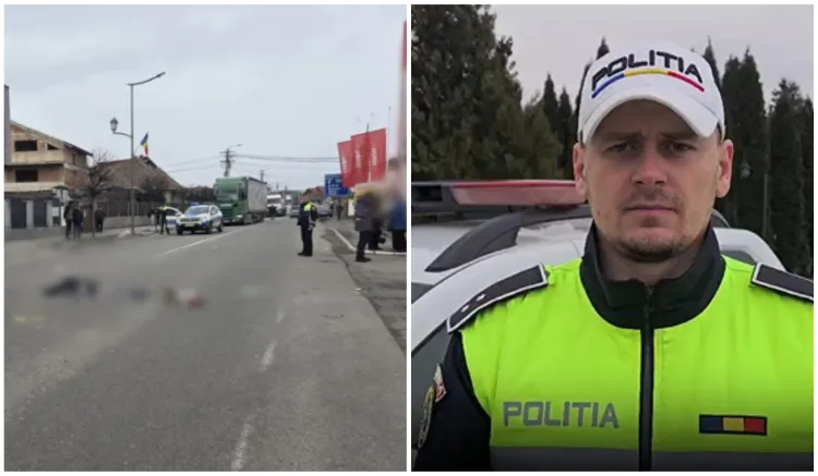Accident rutier în Câmpia Turzii: doi pietoni răniți pe strada Luminoriștilor