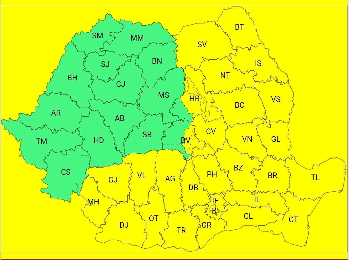 Atenționare meteorologică: Ger sever în următoarele zile