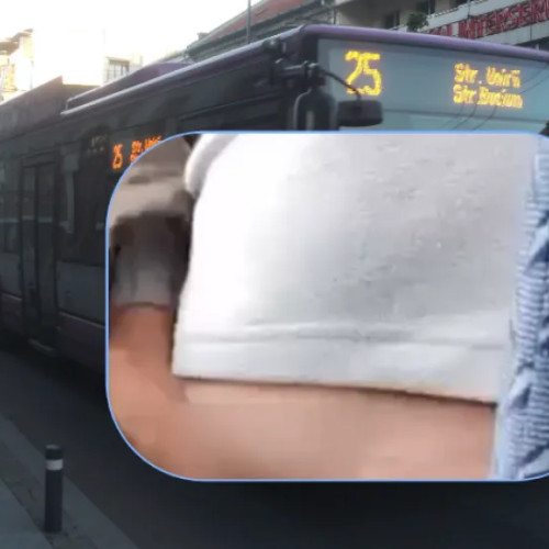 Incident revoltător în troleibuzul liniei 25 din Cluj