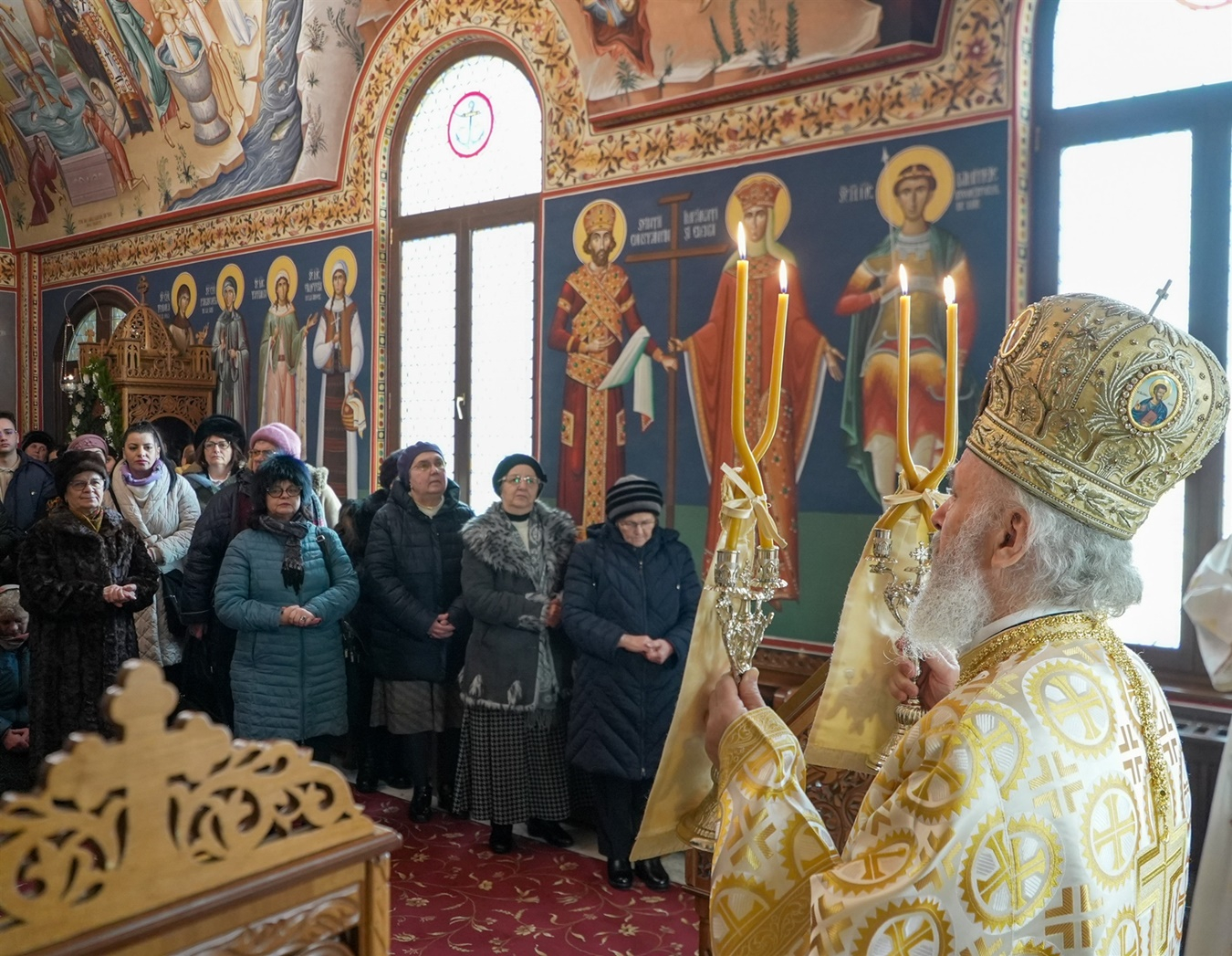 Capela muzeului eparhial din Galați sărbătorește hramul „Întâmpinarea Domnului”