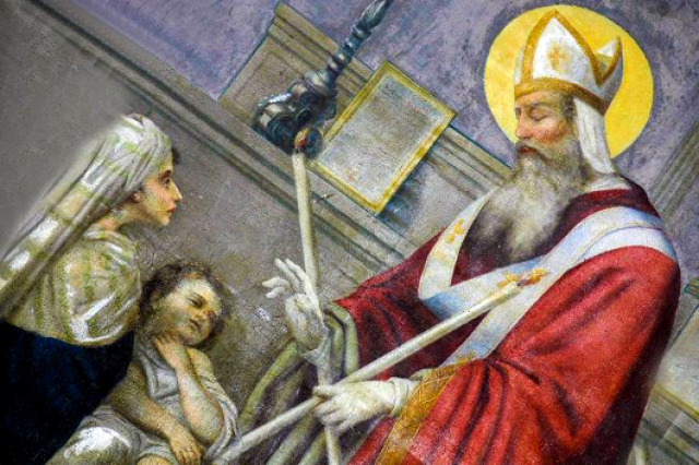 Creștinii romano-catolici comemorează astăzi Sfântul Blaziu, protector al gâtului