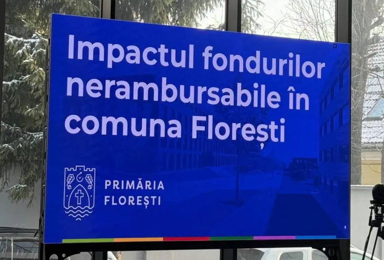 Floreștiul, exemplu de bune practici în gestionarea fondurilor europene