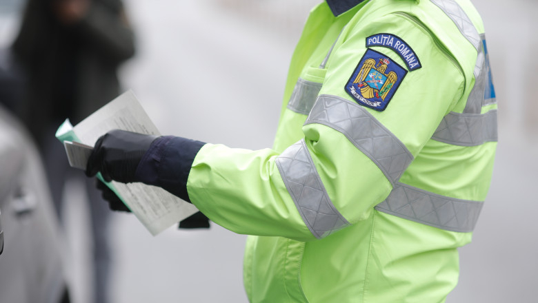 Gălățean de 30 de ani, dosar penal pentru vehicul neînmatriculat