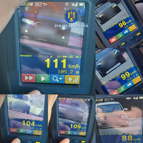 Acțiune a poliției rutiere în Dâmbovița: 459 de sancțiuni aplicate