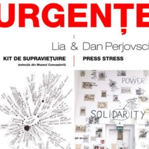 Vernisajul expoziției Lia și Dan Perjovschi la Muzeul de Artă Brașov - o incursiune îndrăzneață în temele urgente ale contemporaneității