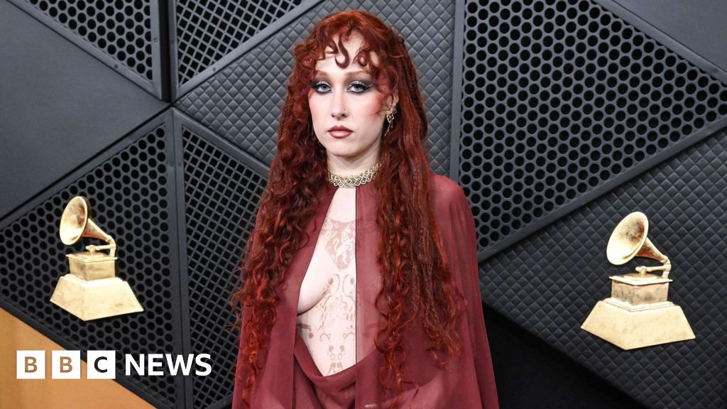 Chappell Roan says revealing Grammys outfit wasn't 'that outrageous' - BBC