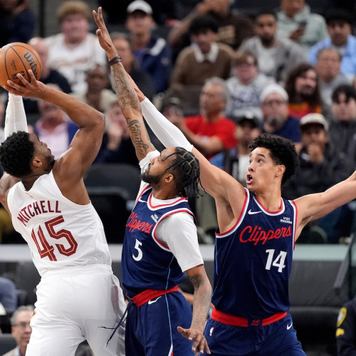 Cavs învinge Clippers cu 124-91 într-un meci „ciudat” cu Darius Garland pe margine
