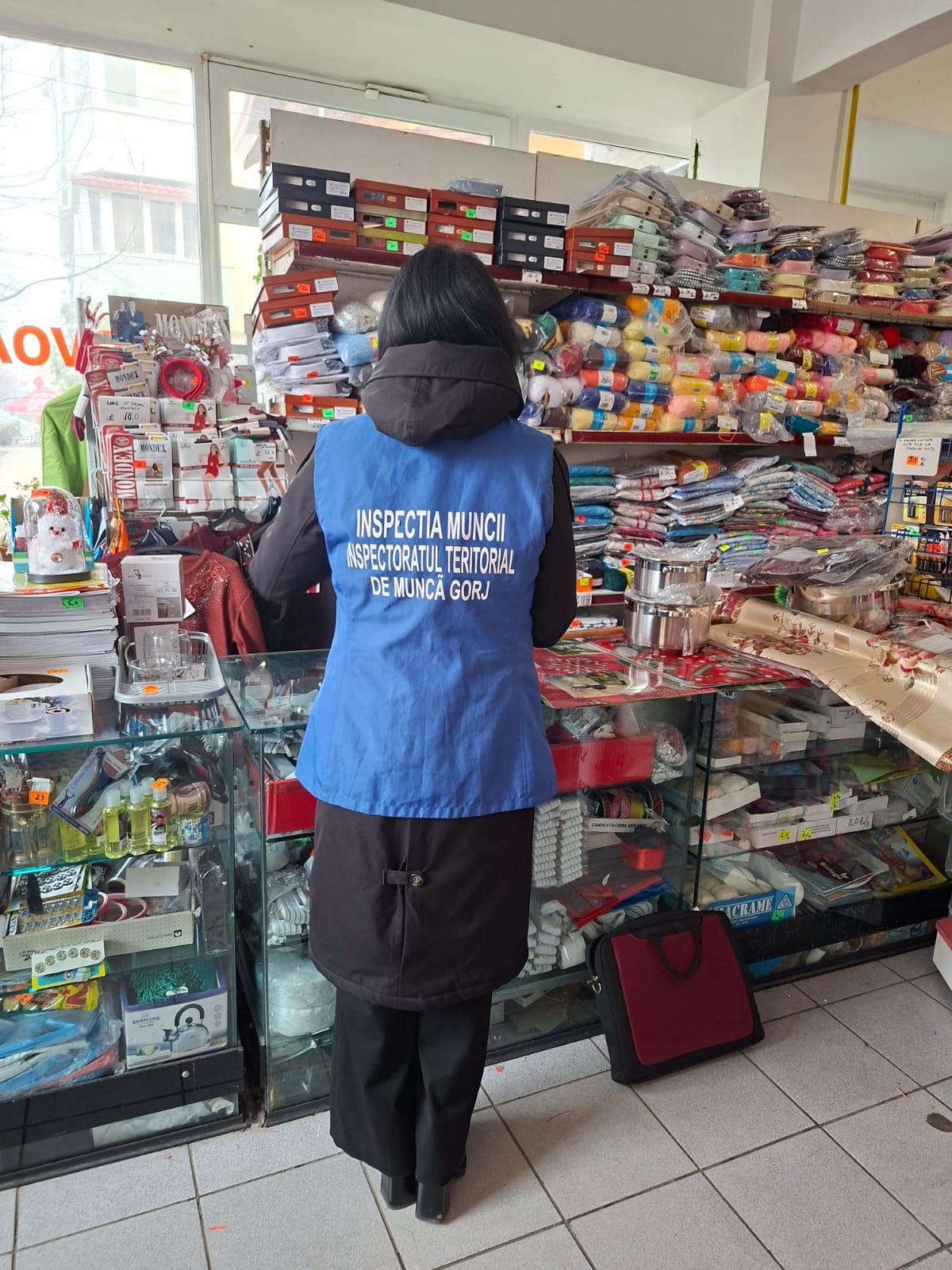 Inspectoratul Teritorial de Muncă Gorj a efectuat 66 de controale recent