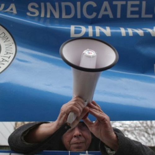 Proteste în educație: cadrele didactice ies în stradă împotriva austerității