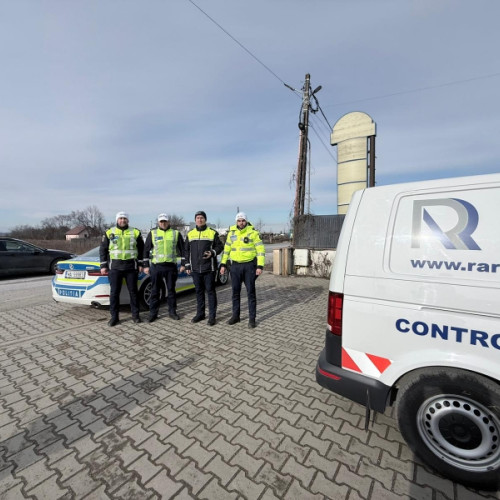 Acțiune rutieră pe DN 2: Zeci de sancțiuni aplicate de polițiști