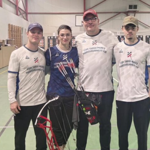 Sportivii din Mureș obțin medalii la Campionatul Național Indoor de tir cu arcul