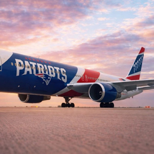 Aeronava New England Patriots a aterizat pe Aeroportul Mihail Kogălniceanu