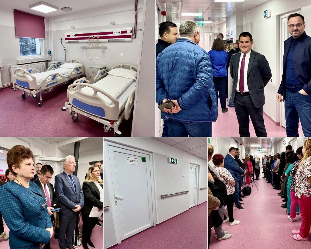 Inaugurarea Secției de Pediatrie la Spitalul Municipal Curtea de Argeș