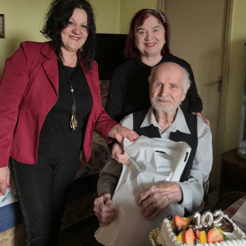 Un veteran din Botoșani sărbătorește 102 ani de viață