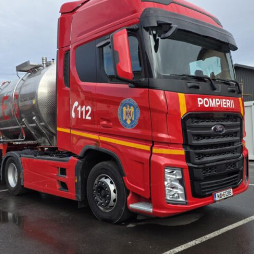 Primăria Târgu Mureș sprijină ISU Mureș cu o cisternă pentru apă potabilă