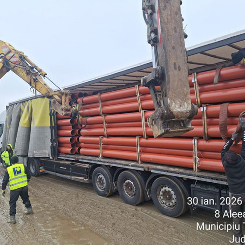 Aparegio Gorj monitorizează lucrările de apă și canalizare în Târgu-Jiu