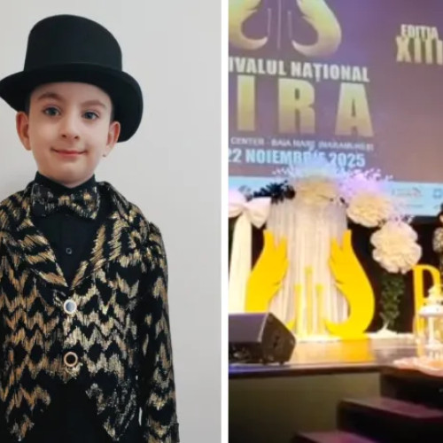 Ayan-Sebastian Ciurbe, la finala concursului de talente „Mihai Trăstariu caută o vedetă”