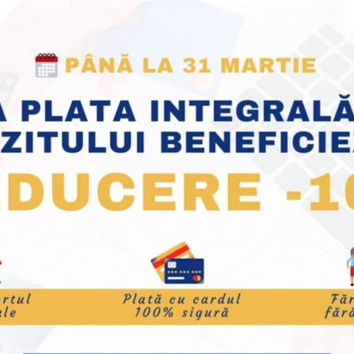 Locuitorii comunei Ulmi pot beneficia de bonificație la impozite