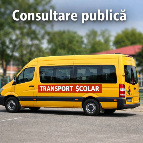 Consultare publică pentru programul de transport școlar în comuna Lungulețu