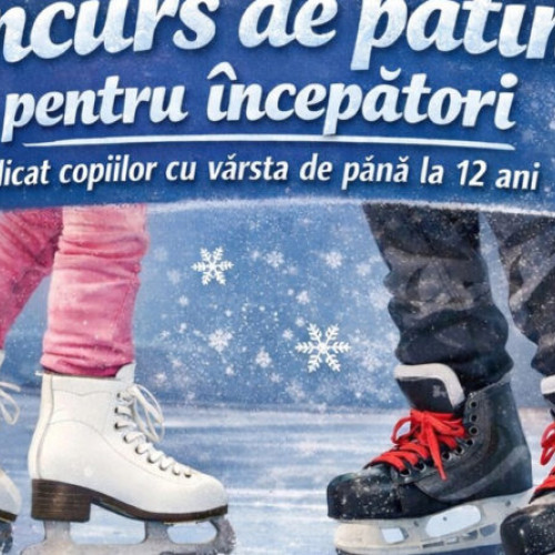 Concurs de patinaj pentru copii la Deva pe 13 februarie 2026