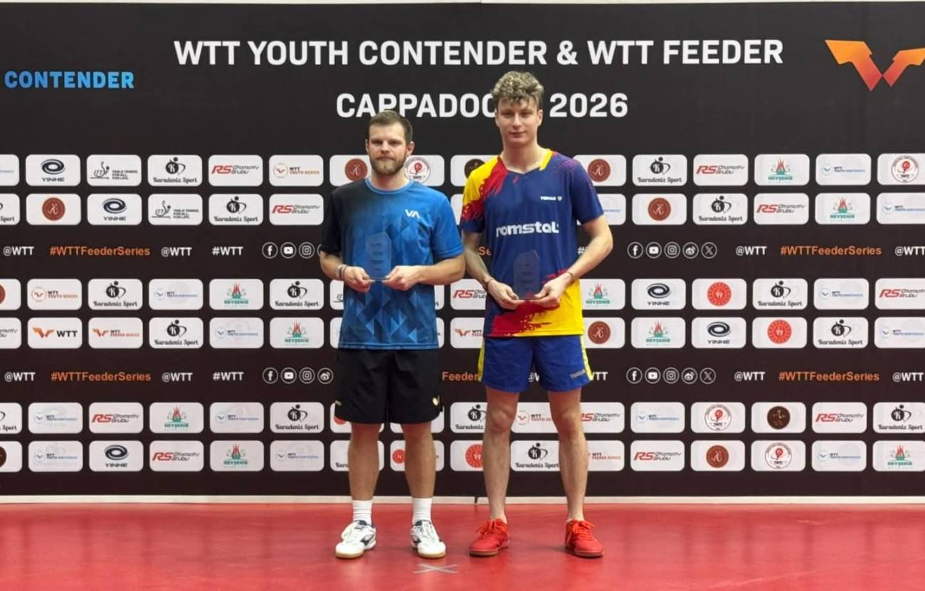 Darius Movileanu obține medalia de argint la tenis de masă simplu