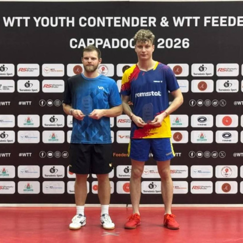 Darius Movileanu a obținut a treia medalie la WTT Feeder Cappadocia 2026