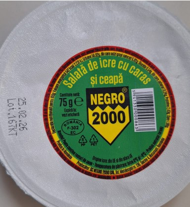 Salată de icre de caras retrasă din magazinele Kaufland din cauza listeriei