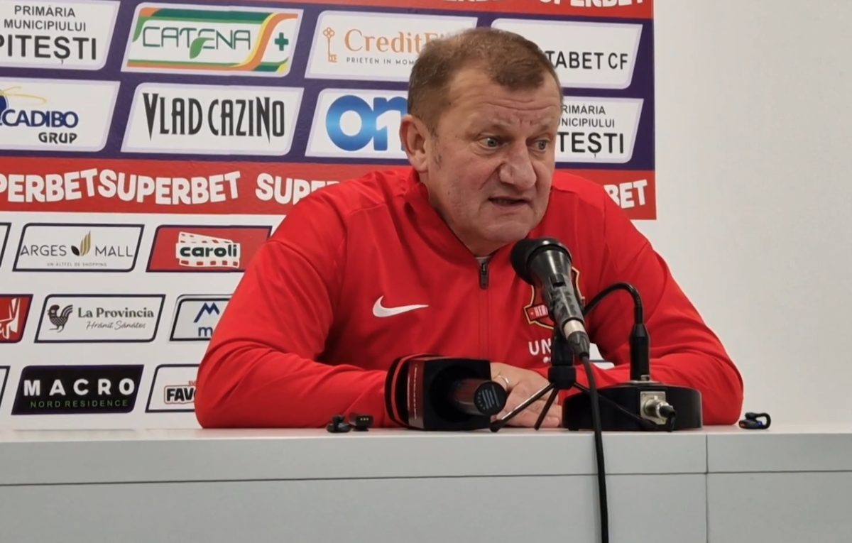 Dorinel Munteanu, dezamăgit după înfrângerea cu FC Argeș