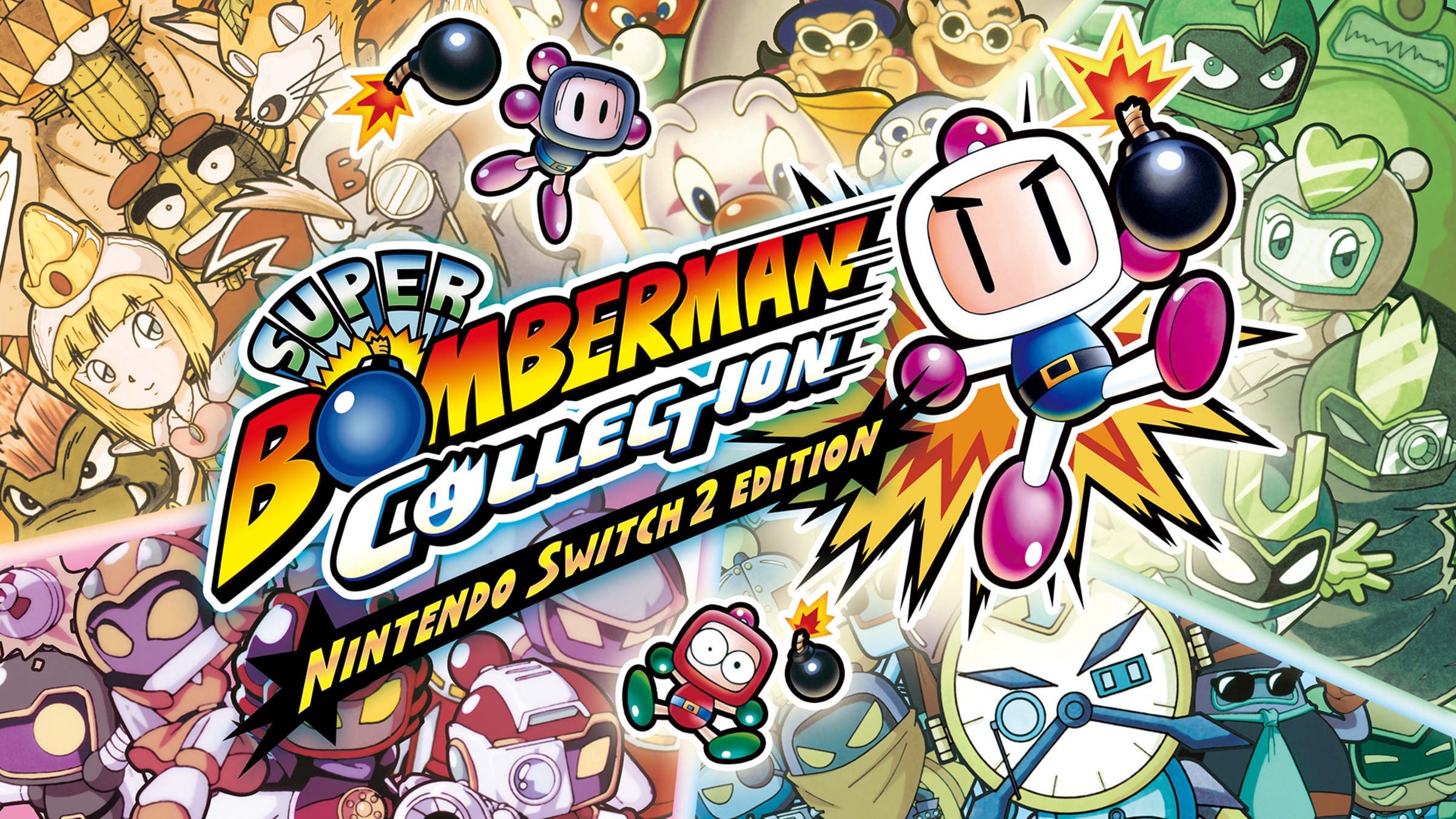 Super Bomberman Collection - ediția Nintendo Switch 2