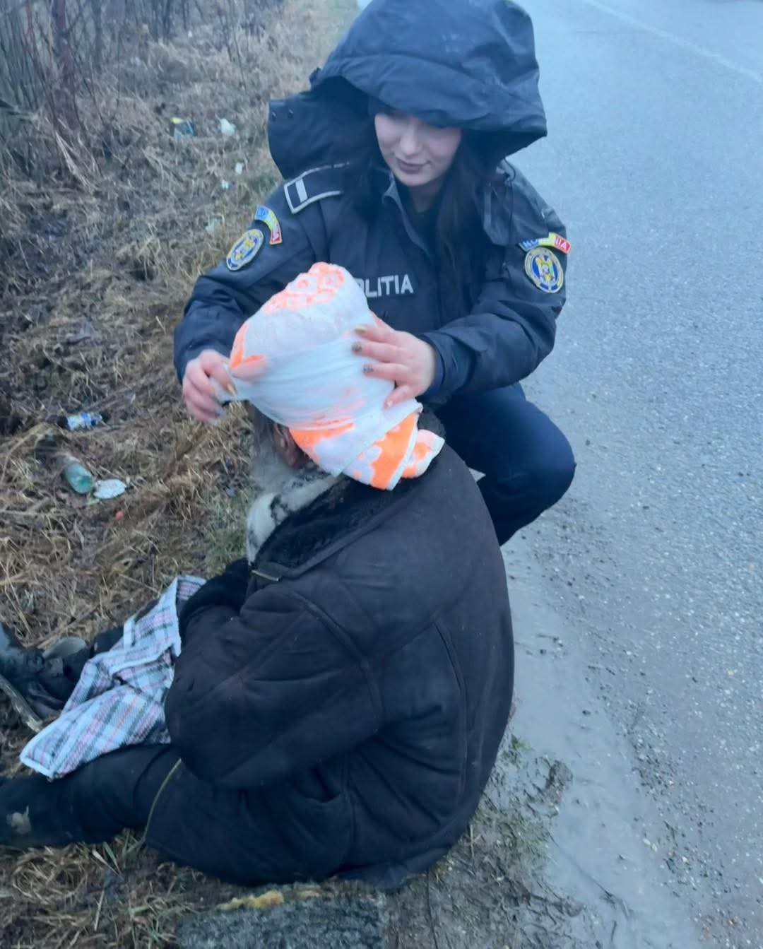 Intervenție exemplar de urgență din partea unui agent de poliție în Bacău