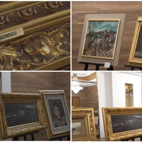 Tablouri ascunse de Darius Vâlcov expuse în Craiova, urmând a fi licitate
