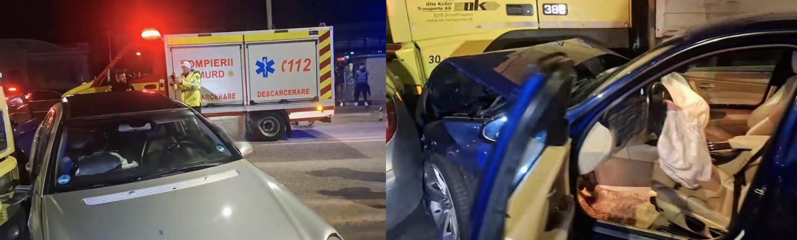 Accident grav pe Calea Timișoarei din Drobeta Turnu Severin
