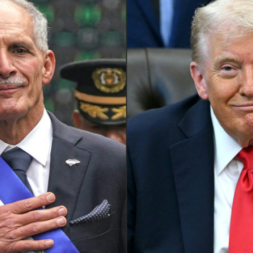 Trump se apropie de președintele Hondurasului, Nasry Asfura, după întâlnirea de la Mar-a-Lago