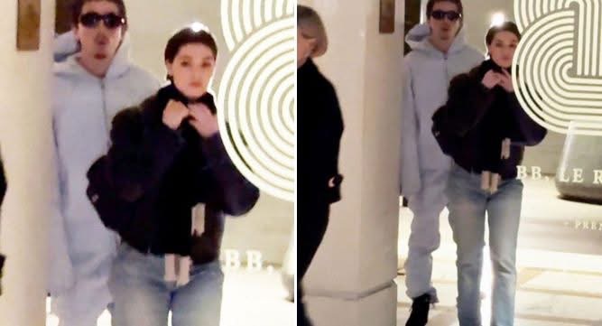 Timothée Chalamet și Anamaria Vartolomei, surprinși împreună la Paris