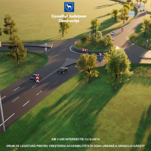 Centura orașului Găești, licitație pentru lucrări de construcție cu valoare de peste 80 de milioane de lei, anunță președintele Consiliului Județean Dâmbovița!