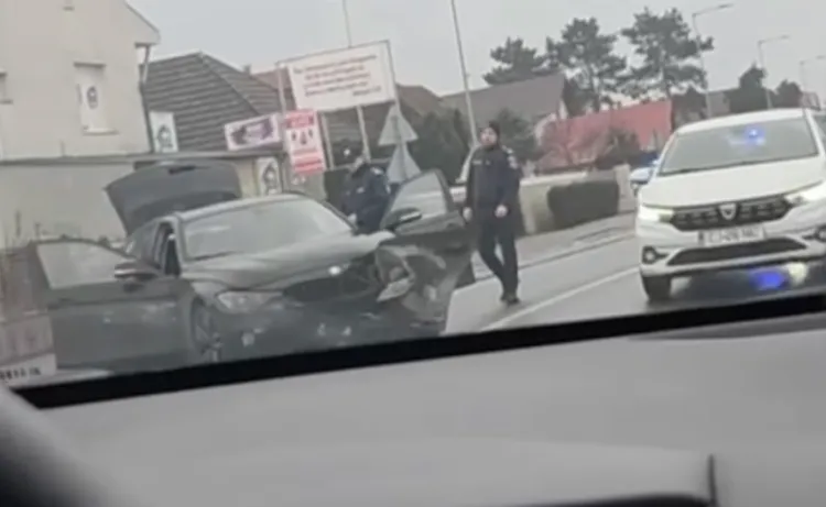 Accident grav pe DN1 E60, două persoane rănite în Florești