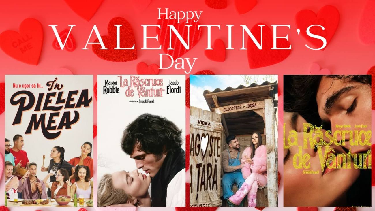 Cinema Independența Târgoviște sărbătorește Ziua Îndrăgostiților cu filme romantice