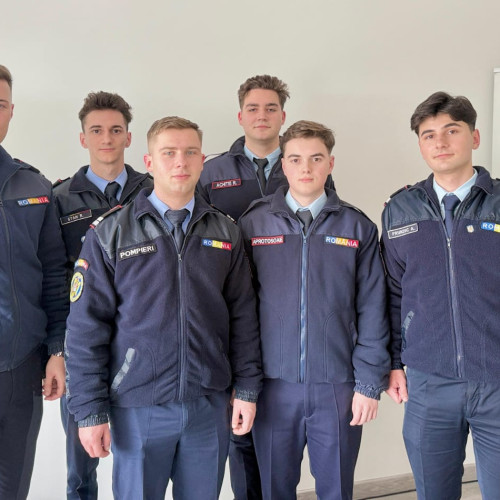Studenți de la Academia de Poliție se pregătesc alături de ISU Botoșani
