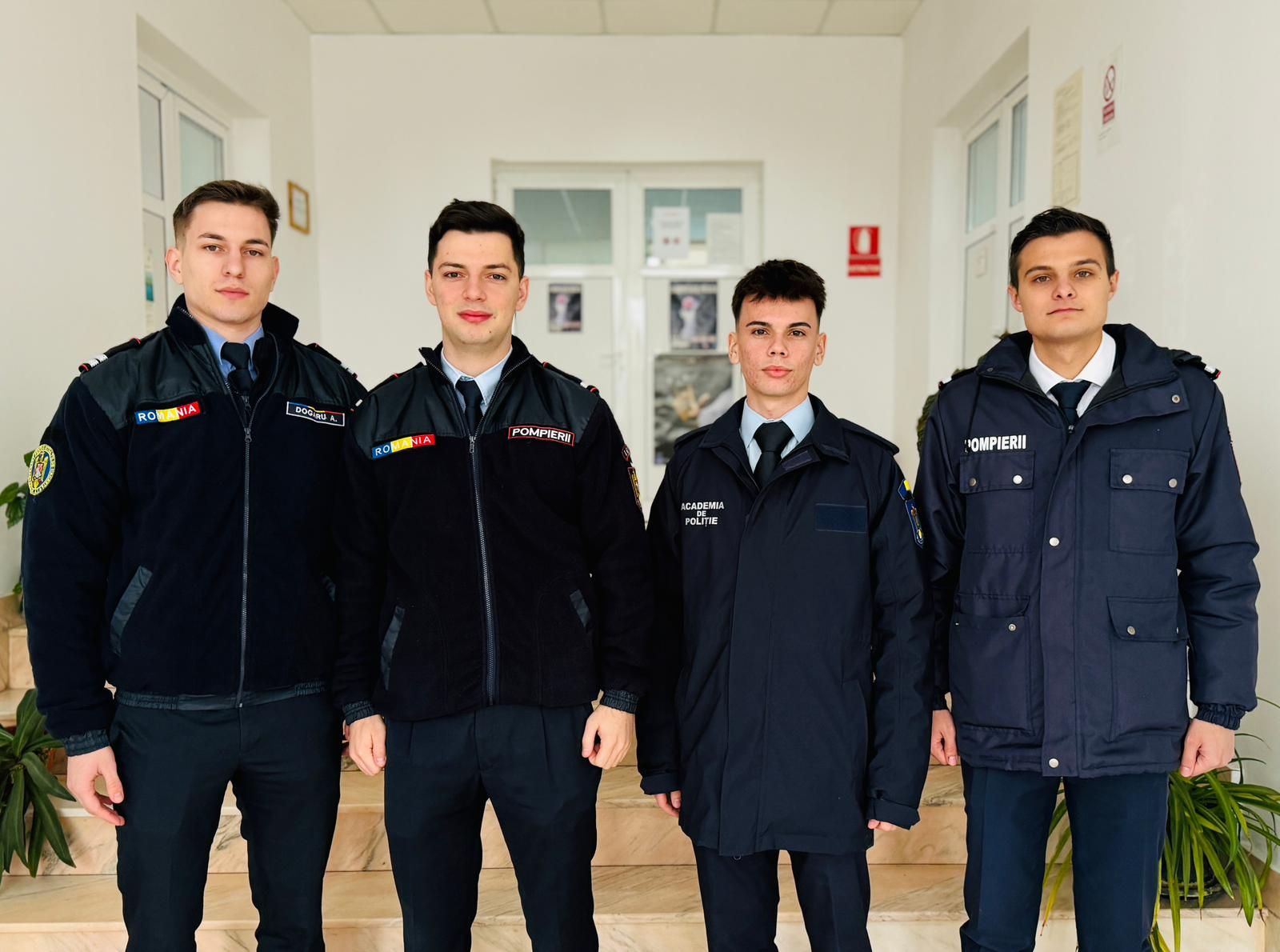 Tinerii studenți de la Academia de Poliție își dezvoltă abilitățile la ISU Giurgiu