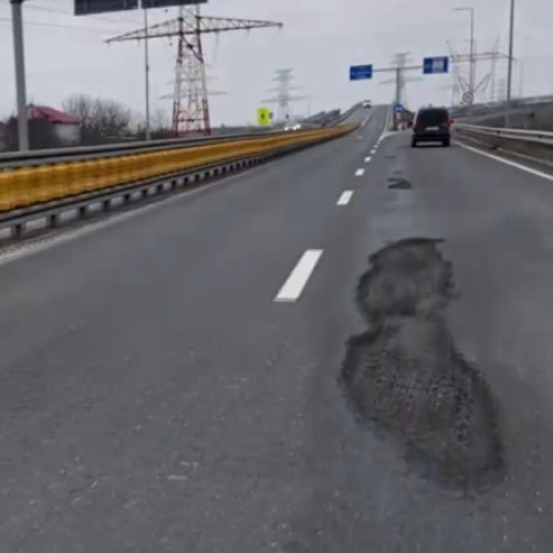 Gropile de pe autostrada A0 afectează șoferii după doi ani de la inaugurare