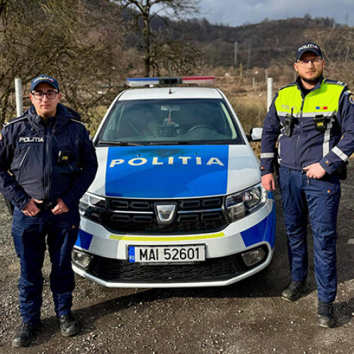 Polițiștii din Vulcan salvează viața unui tânăr în situație de urgență